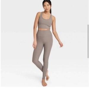 All In Motion Women's Ultra High-Rise Rib Leggings